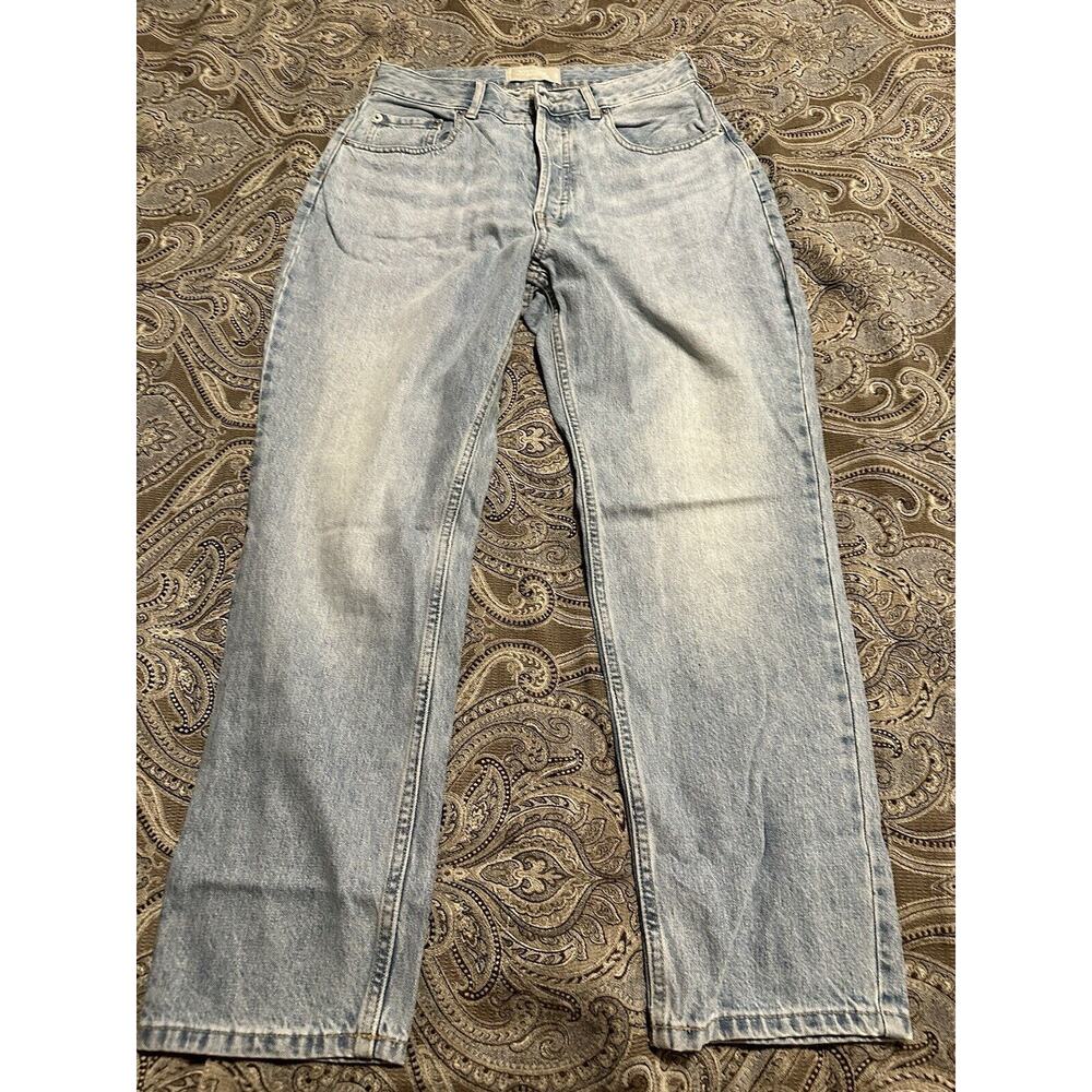 EVARLANE The Curvy 90s Cheeky Straight Jean 28 Crop